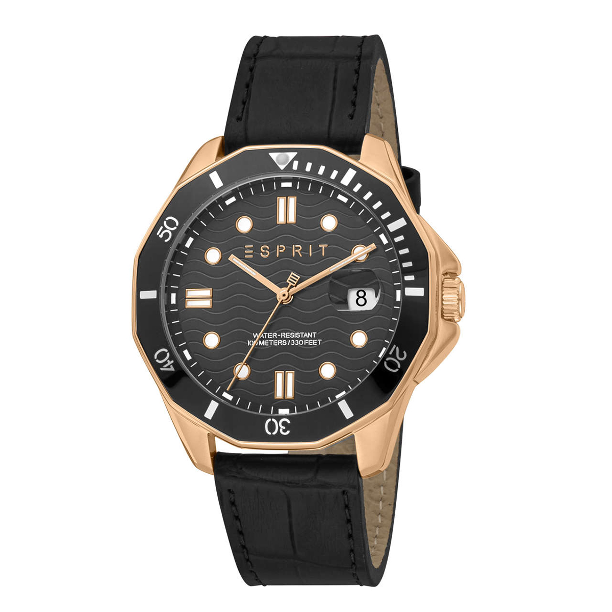 MONTRE ESPRIT HOMME SIMPLE CUIR